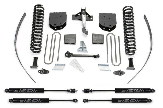 Fabtech 08-16 Ford F250 4WD w/o Factory Overload 8in Basic Sys w/Stealth