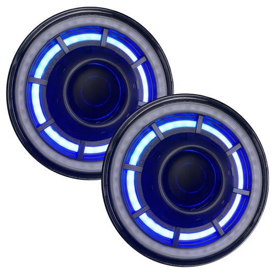 Oracle Oculus 7in ColorSHIFT Bi-LED Projector Headlights for Jeep Wrangler JK