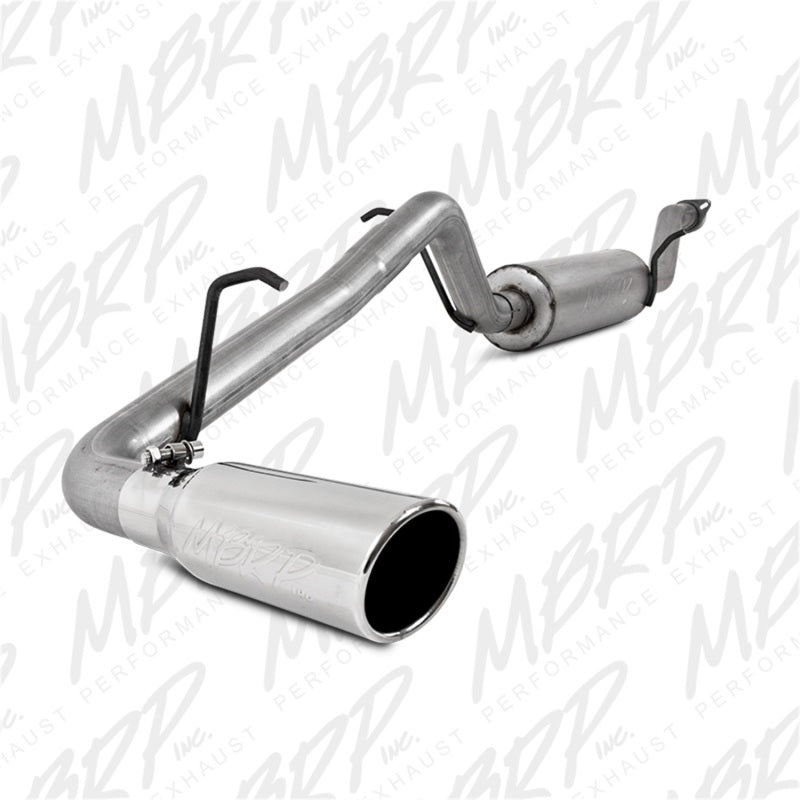 MBRP 04-11 Chevy Colorado / GMC Canyon 2.8L/2.9L/3.5L/3.7L Cat Back Single Side Aluminized Exhaust