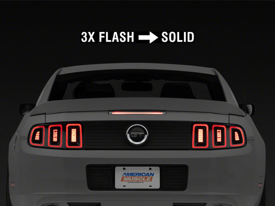 Raxiom 10-14 Ford Mustang Formula LED Third Brake Light- Light Smoked