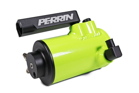 Perrin 22-23 Subaru WRX Air Oil Separator - Neon Yellow