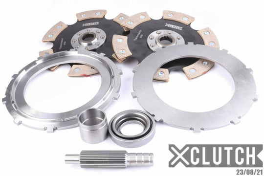 XClutch 9in Twin Solid Ceramic Multi-Disc Service Pack