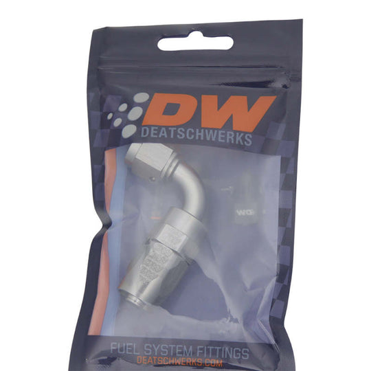 DeatschWerks 6AN Female Swivel 90-Degree Hose End CPE