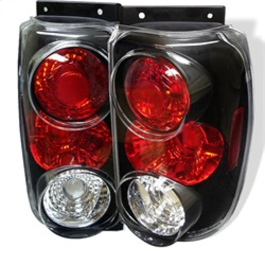 Spyder Ford Explorer 95-97 Euro Style Tail Lights Black ALT-YD-FEXP95-BK