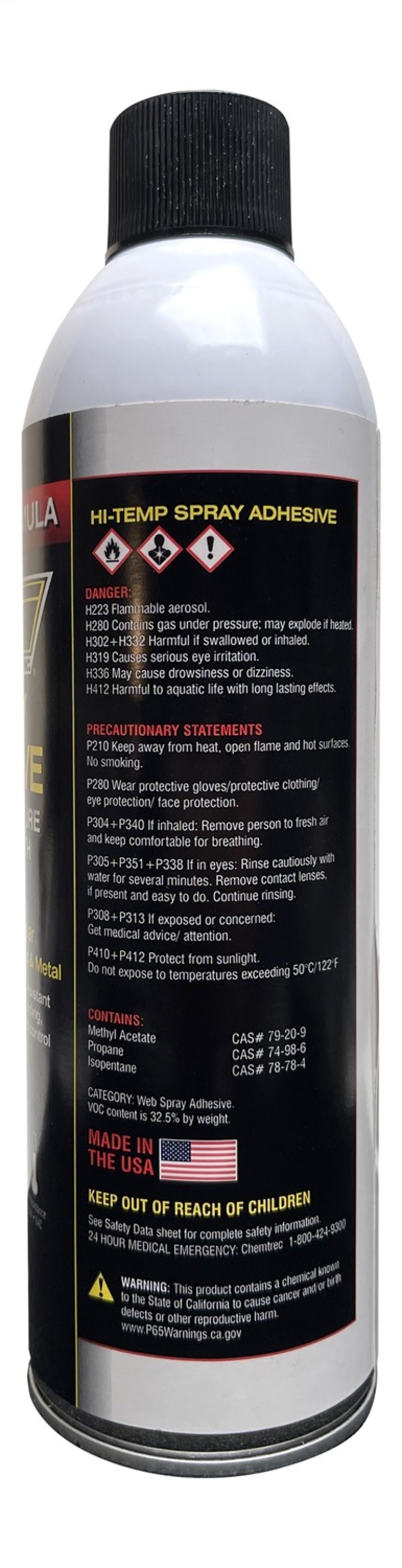 DEI Hi Temp Spray Adhesive 13.3 oz. Can (Aerosol)