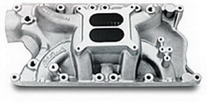 Edelbrock Perf RPM 351-W Polished Mani