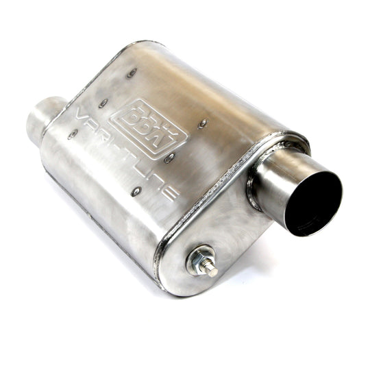 BBK VariTune Adjustable Performance Muffler 3.0 in. Offset/Offset Stainless Steel