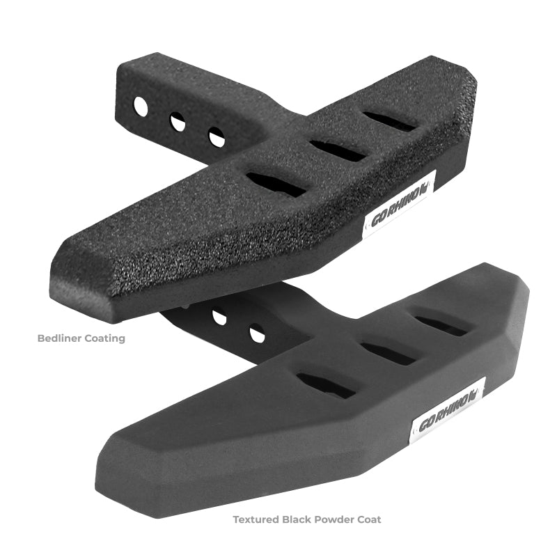 Go Rhino RB20 Slim Hitch Step - 18in. Long /  Universal (Fits 2in. Receivers) - Tex. Blk