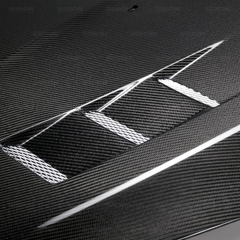 Seibon 15-17 Ford Focus TV-Style Carbon Fiber Hood