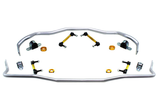 Whiteline 15-20 Ford Mustang GT/GT Premium/EcoBoost/EcoBoost Premium Front & Rear Sway Bar Kit