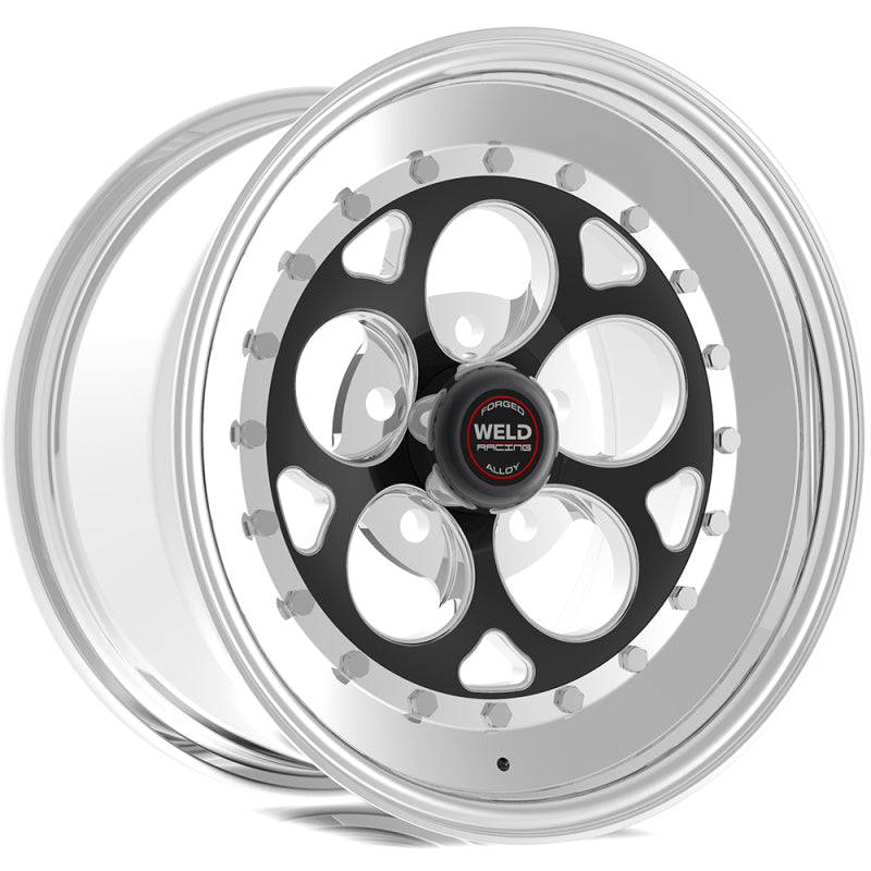 Weld Magnum III 15x8 / 5x4.5 BP / 5.5in. BS Black Wheel - Non-Beadlock