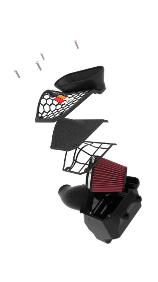K&amp;N 21-22 Jeep Wrangler JL V8-6.4L AirCharger Performance Intake