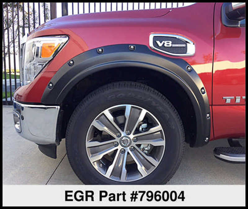 EGR 2017 Nissan Titan Bolt-On Look Fender Flares - Set