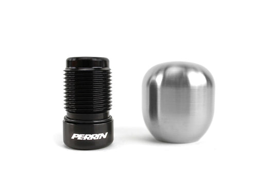 Perrin 13-20 & 2022 BRZ / 2022 Toyota GR86 Automatic Brushed Barrel 1.85in SS Shift Knob