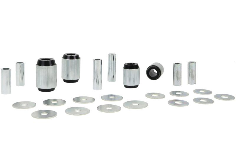 Whiteline Plus 02-09 Lexus GX470 / 06+ Toyota FJ Cruiser Fr C/A - Lwr Inner Front &amp; Rear Bushing Kit