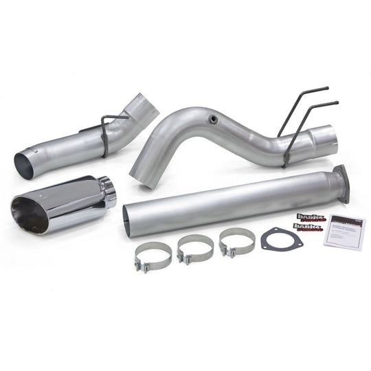 Banks Power 2017 Ford 6.7L 5in Monster Exhaust System - Single Exhaust w/ Chrome Tip