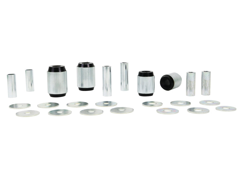 Whiteline Plus 02-09 Lexus GX470 / 06+ Toyota FJ Cruiser Fr C/A - Lwr Inner Front &amp; Rear Bushing Kit