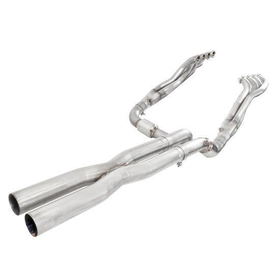 Stainless Works 2007-13 Chevy Silverado/GMC Sierra Headers 1-7/8in Primaries High-Flow Cats X-Pipe