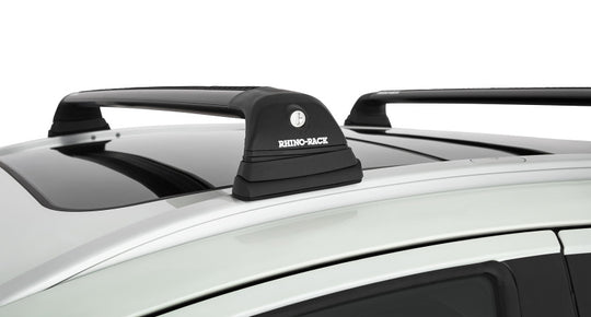 Rhino-Rack 15-22 Honda HR-V 2nd Gen 4 Door SUV w/Flush Rails Vortex RVP 2 Bar Roof Rack - Black