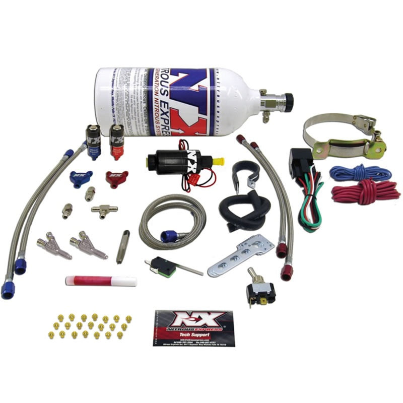 Nitrous Express 2 Cyl Vortech Nitrous Kit w/2.5lb Bottle