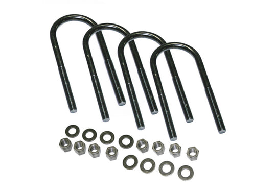 Superlift U-Bolt 4 Pack 5/8x3-7/8x14 Round w/ Hardware