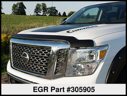 EGR 16+ Nissan Titan XD Superguard Hood Shield - Matte