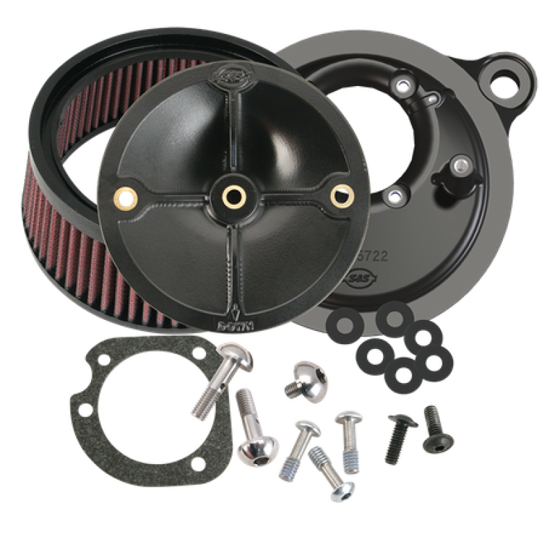 S&amp;S Cycle 2007+ XL Sportster Models w/ Stock EFI Stealth Air Cleaner Kit w/o Cover