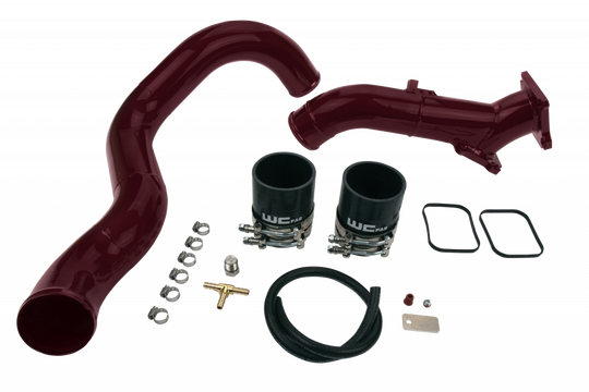 Wehrli 01-04 Chevrolet 6.6L LB7 Duramax 3in Y-Bridge Kit - Blueberry Frost