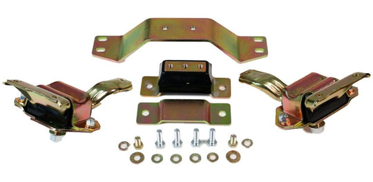 Energy Suspension 99-04 Ford Mustang 4.6L V8 Black Motor &amp; Transmission Mount Set
