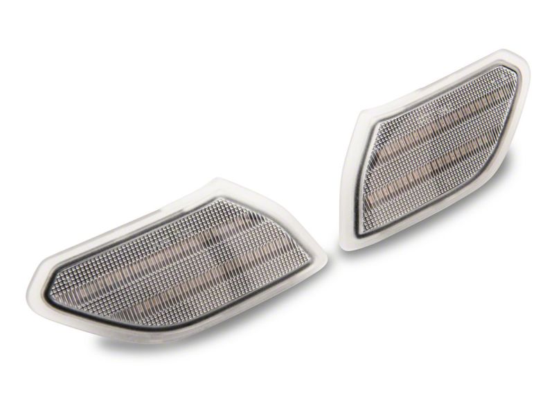 Raxiom 18-23 Jeep Wrangler JL Axial Series LED Fender Flare Marker Lights- Clear