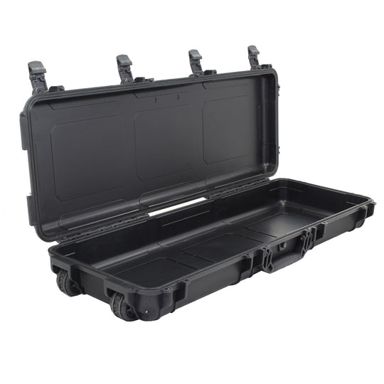 Go Rhino XVenture Gear Hard Case - Long 44in. / Lockable / IP67 / Automatic Air Valve - Tex. Black