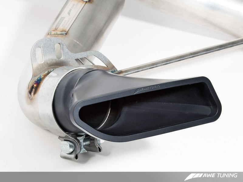 AWE Tuning McLaren MP4-12C Performance Exhaust - Black Tips