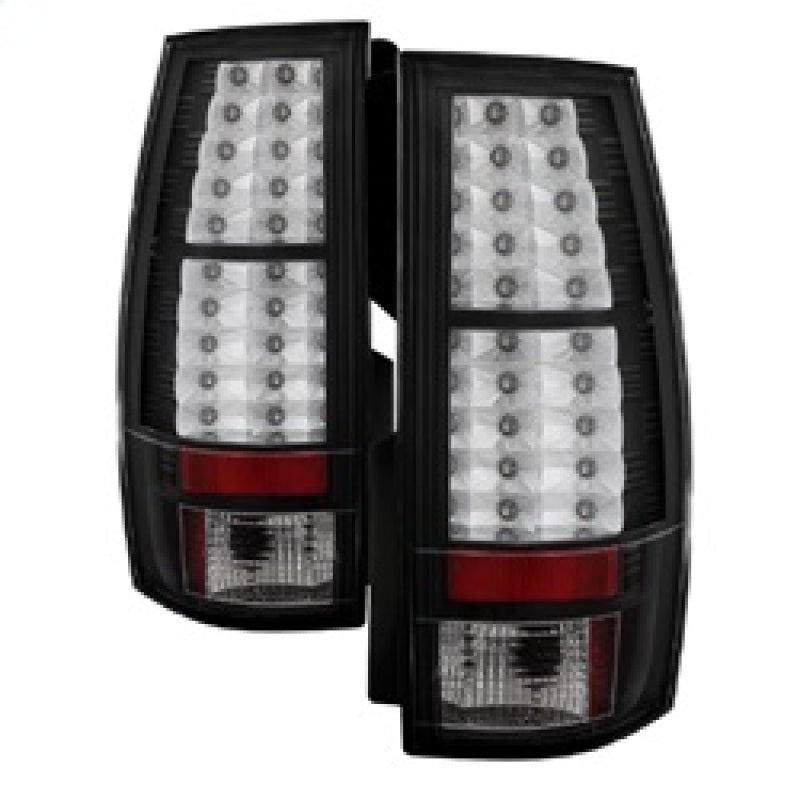 Spyder Chevy Suburban/GMC Yukon/Yukon Denali 07-14 LED Tail Lights Blk ALT-YD-CSUB07-LED-BK