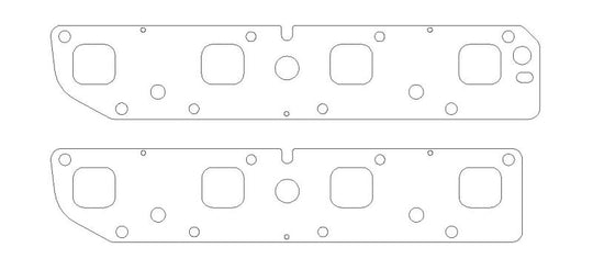 Cometic Dodge 5.7L Hemi .030in MLS 1.46in X 1.39in Exhaust Manifold Gaskets *Pair*