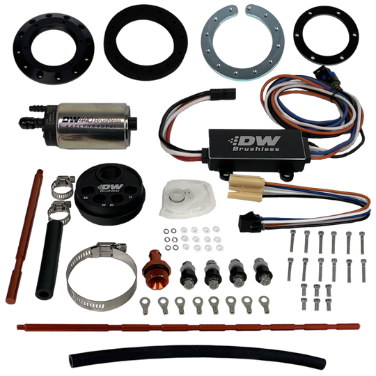 DeatschWerks Universal In-Tank Pump Mount w/ DW440 Brushless 415lph Fuel Pump & Controller