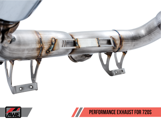 AWE Tuning McLaren 720S Performance Exhaust - OEM Tips