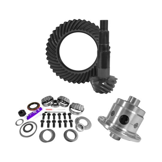 Yukon 11.25in Dana 80 4.88 Rear Ring & Pinion Install Kit 35 Spline Positraction 4.125in BRG