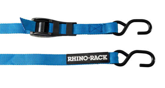 Rhino-Rack Tie Down Strap w/Hook - 3m/118in - Pair