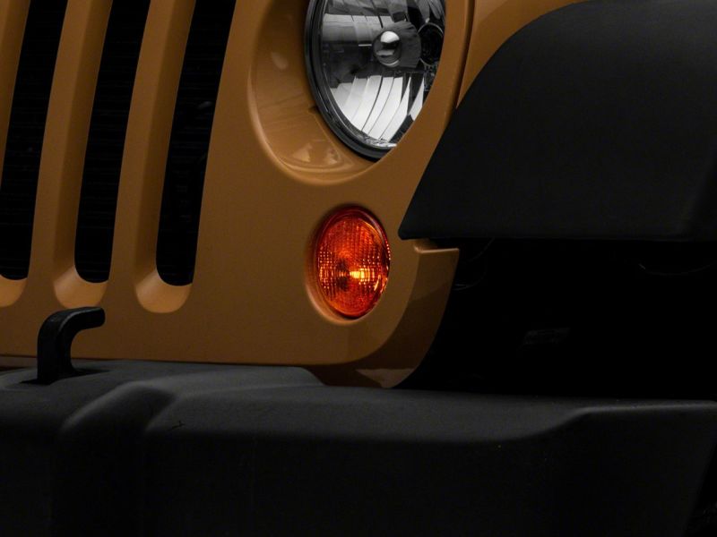 Raxiom 07-18 Jeep Wrangler JK Axial Series Replacement Turn Signal Lamps- Amber