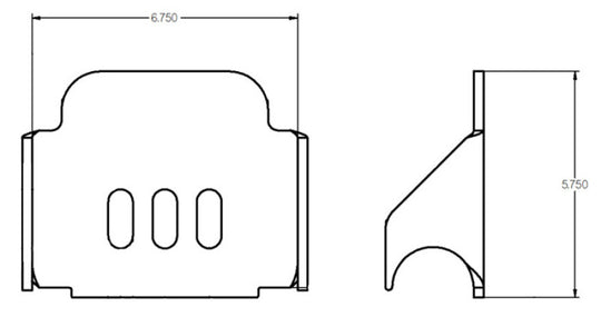 Ridetech Big Bridge Lower Airspring Mount