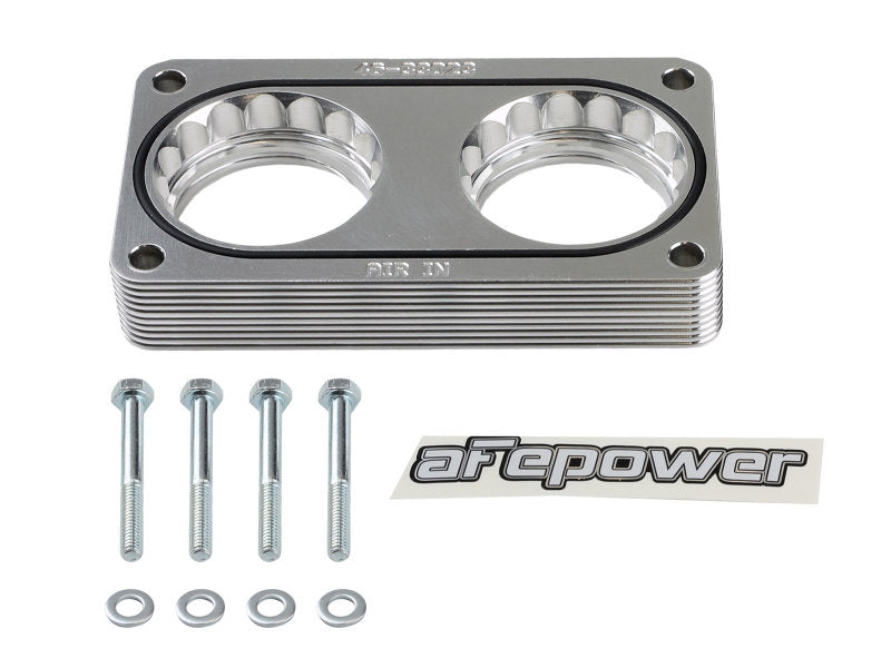 aFe Silver Bullet Throttle Body Spacer Kit Ford Trucks 05-10 V10-6.8L