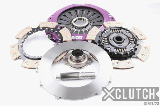 XClutch Subaru 9in Twin Sprung Ceramic Multi-Disc Service Pack