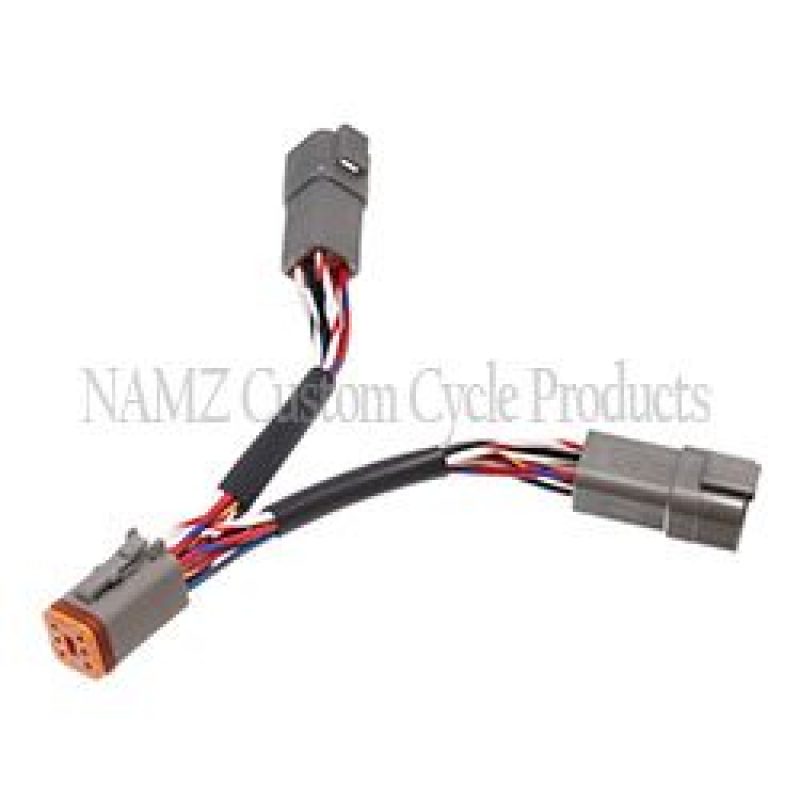 NAMZ 11-20 V-Twin Softail Plug-N-Play Power Port Y-Adapter (For CAN/Bus Models)