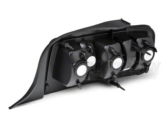 Raxiom 05-09 Ford Mustang Coyote Tail Lights- Blk Housing (Smoked Lens)