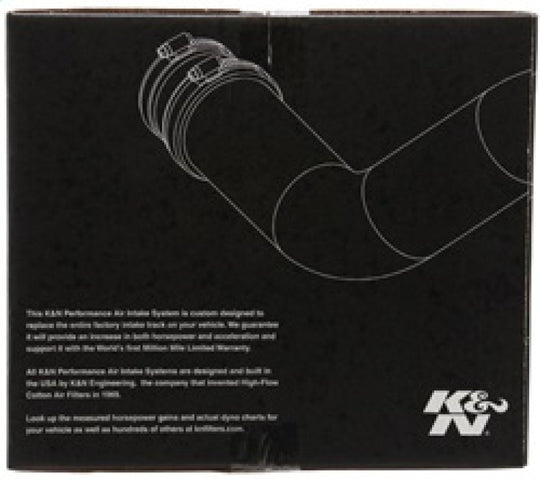 K&N 10-11 Ford Crown Victoria 4.6L V8 / Mercury Grand Marquis 4.6L V8 Black Typhoon Cold Air Intake