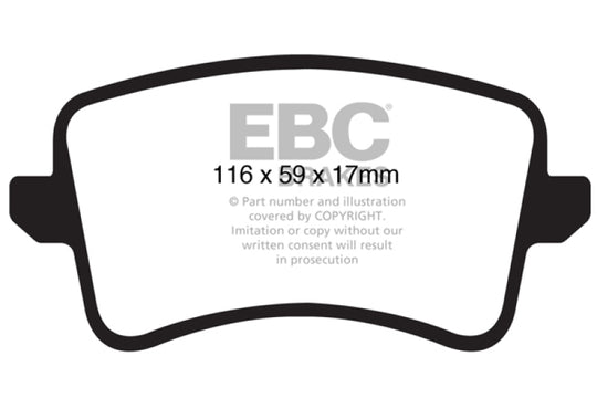 EBC Brakes Bluestuff Street and Track Day Brake Pads