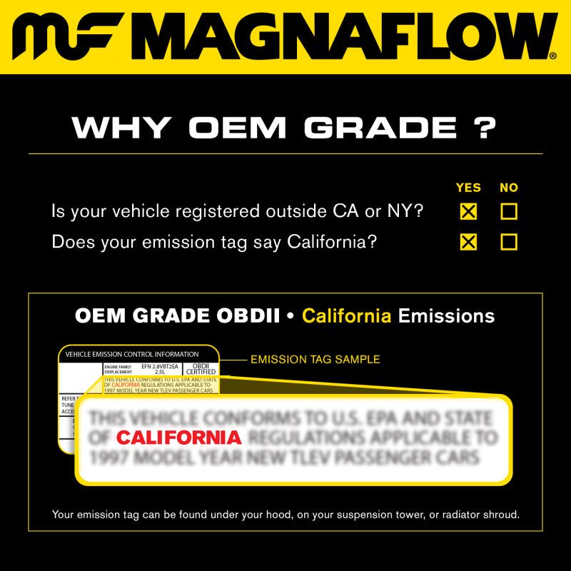 MagnaFlow Conv DF 02-03 Lexus ES300 3.0L mani