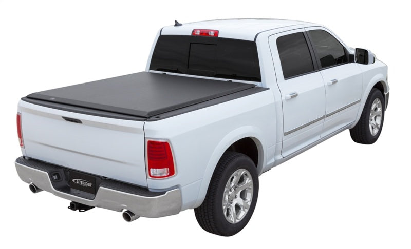 Access Literider 08-11 Dodge Dakota Crew Cab 5ft 4in Bed (w/ Utility Rail) Roll-Up Cover