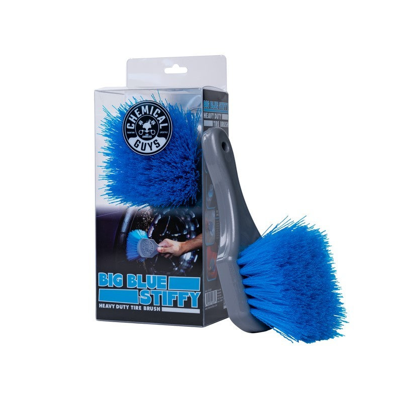 Chemical Guys Stiffy Brush For Tires - Blue