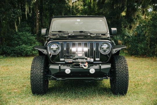 Rugged Ridge 18-20 Jeep Wrangler JL/JT LED Grille Mount Bracket